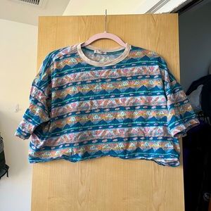 Billabong cropped shirt